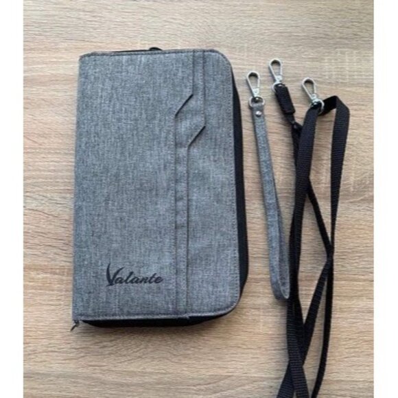 Valante Premium Family Travel Document Organizer Capacious RFID Paspoort Houder Portemonnee, Grijs, Large, Rfid Portemonnee Valante Premium Family Travel Document Organizer Capacious RFID Paspoort Houder Portemonnee, Grijs, Large, Rfid Portemonnee